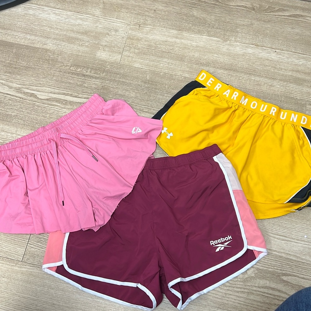 Womens size L lot of 3 athletic shorts